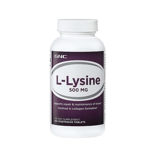 Gnc L-lysine 500 Mg, L-lizina,