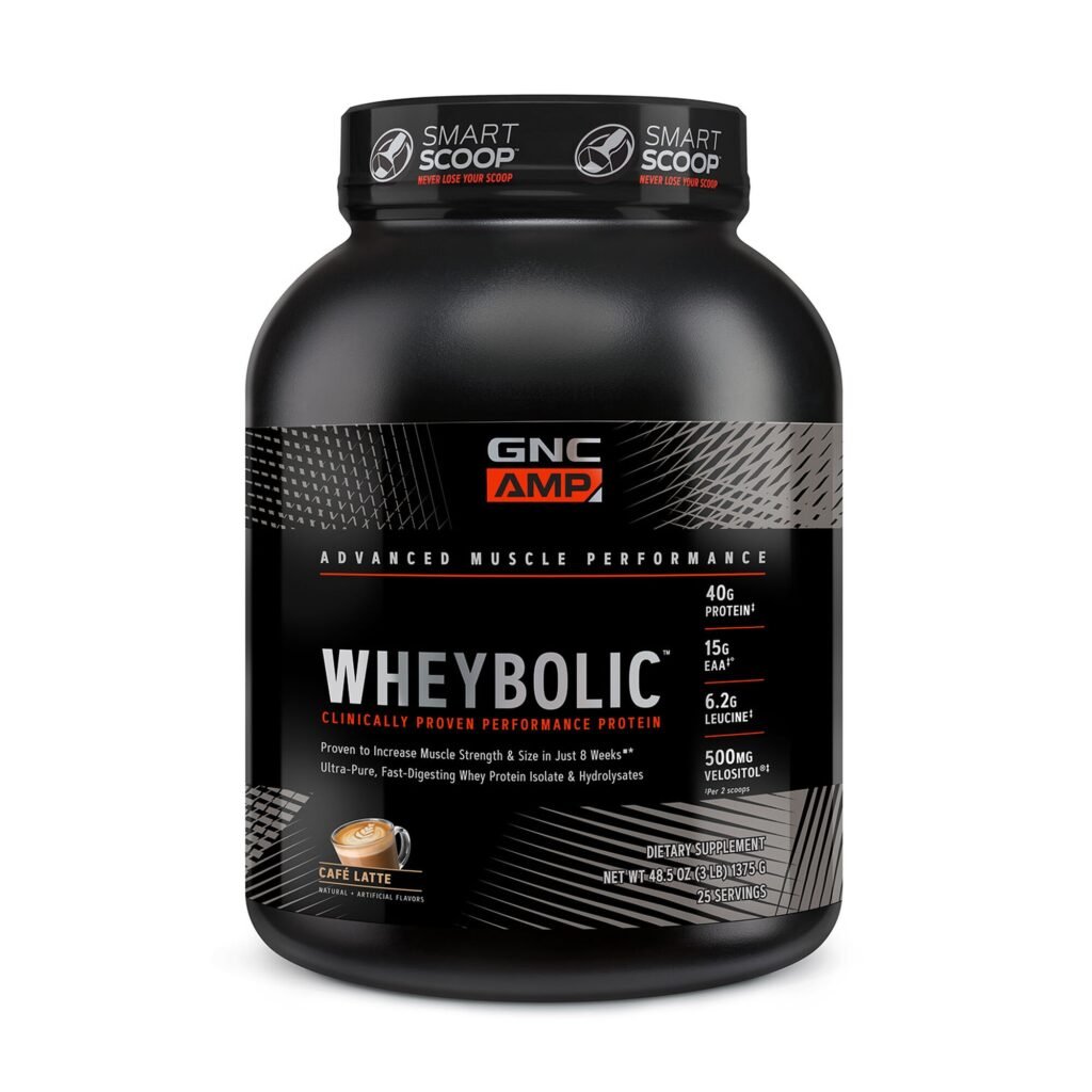 Gnc Amp Wheybolic, Proteina Din Zer, Cu Aroma De Cafea