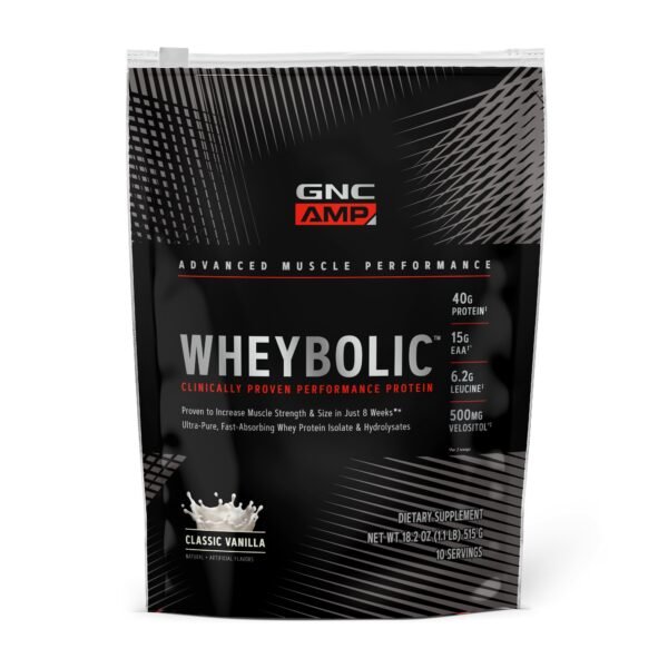 Gnc Amp Wheybolic, Proteina Din Zer, Cu Aroma De