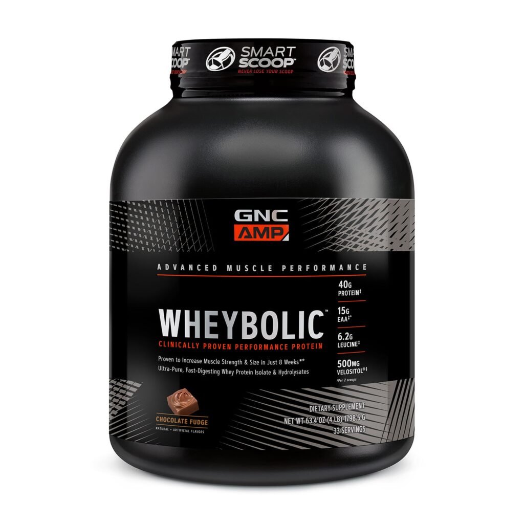 Gnc Amp Wheybolic Proteina Din Zer Cu Aroma De Prajitura