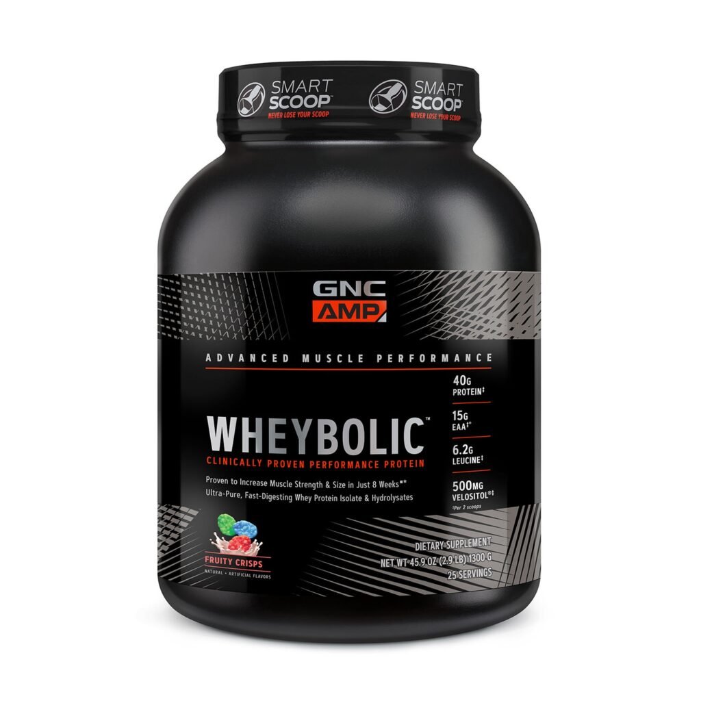 Gnc Amp Wheybolic Proteina Din Zer Cu Aroma De Cereale