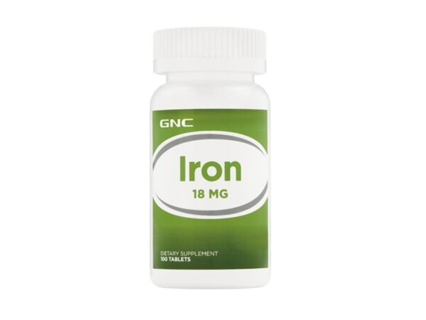 Gnc Iron 18 Mg, Fier,