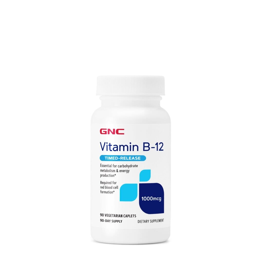 Gnc Vitamin B-12 1000 Mcg, Vitamina B-12,