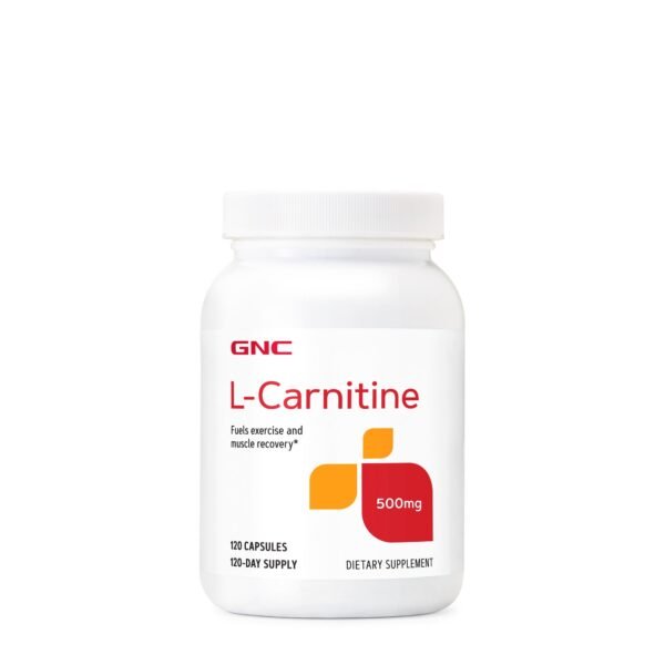 Gnc L-carnitine 500mg, L-carnitina, 120