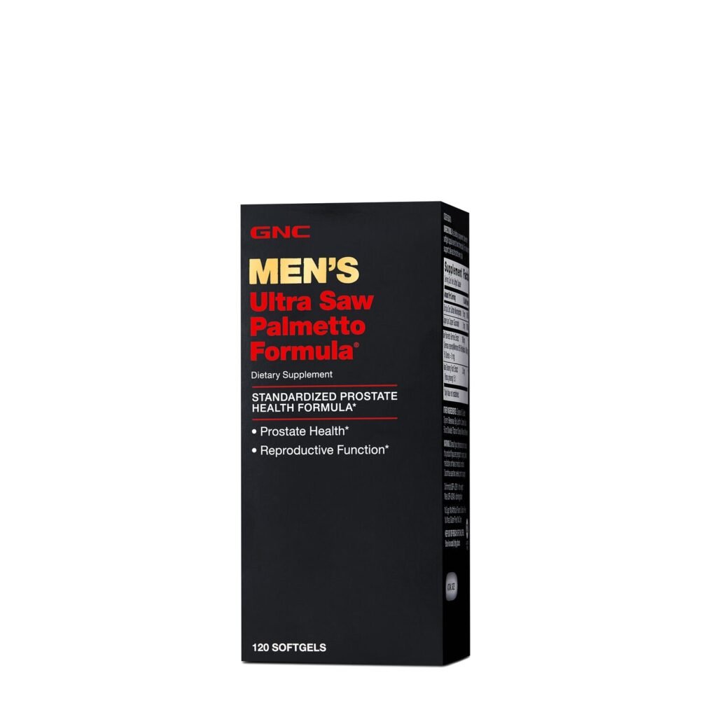 Gnc Men’s Ultra Saw Palmetto Formula, Formula Avansata Pentru Sanatatea