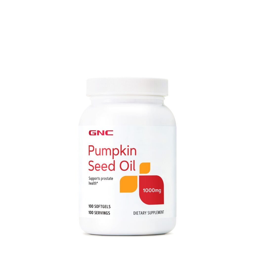 Gnc Pumpkin Seed Oil 1000 Mg, Ulei Din Seminte De