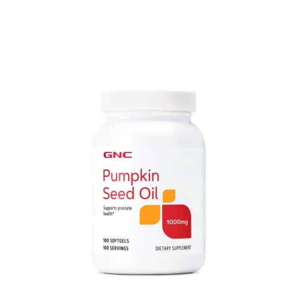 Gnc Pumpkin Seed Oil 1000 Mg, Ulei Din Seminte De