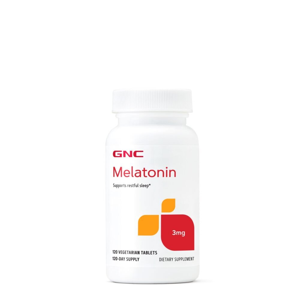 Gnc Melatonina 3 Mg, 120