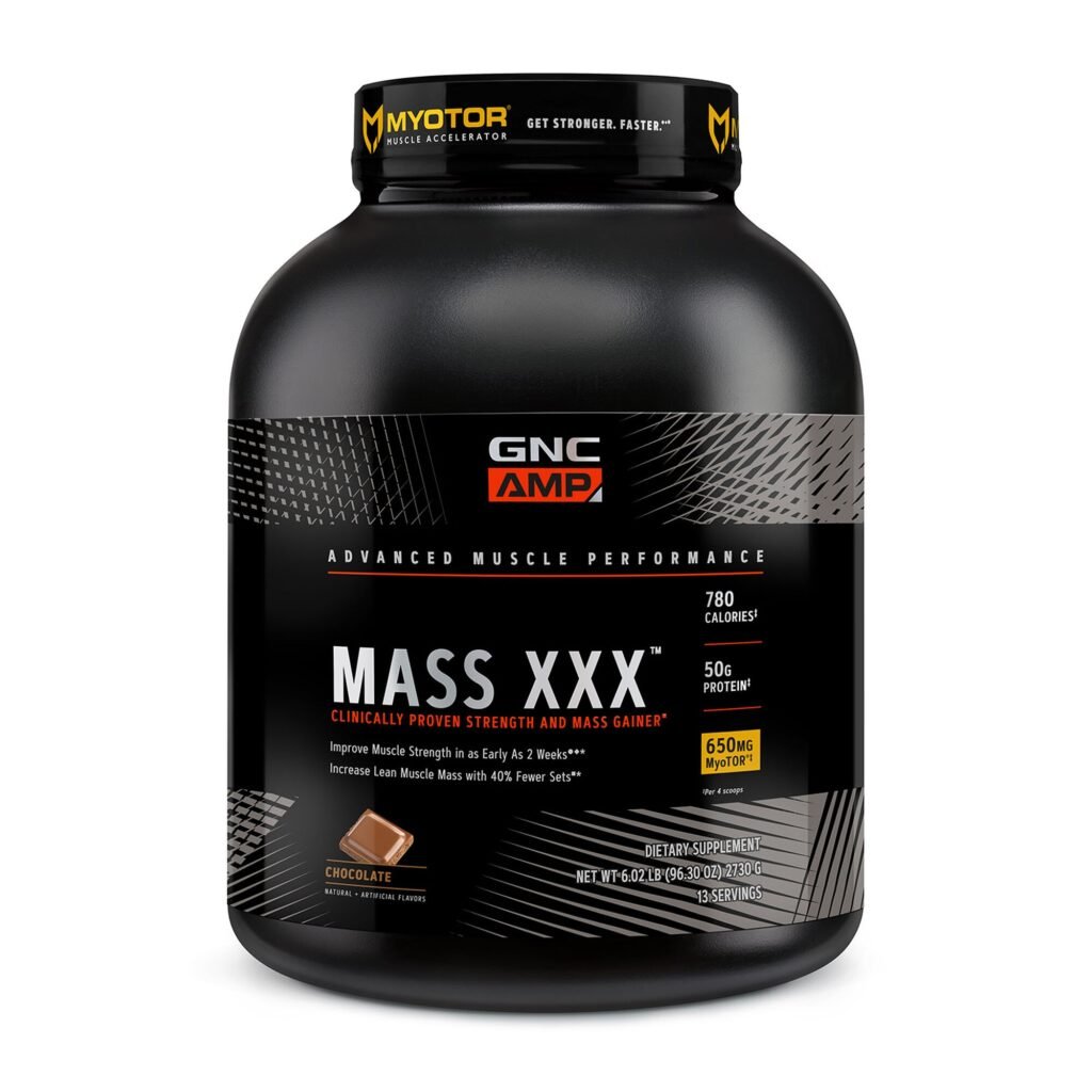 Gnc Amp Mass Xxx, Gainer Proteic Cu Aroma De