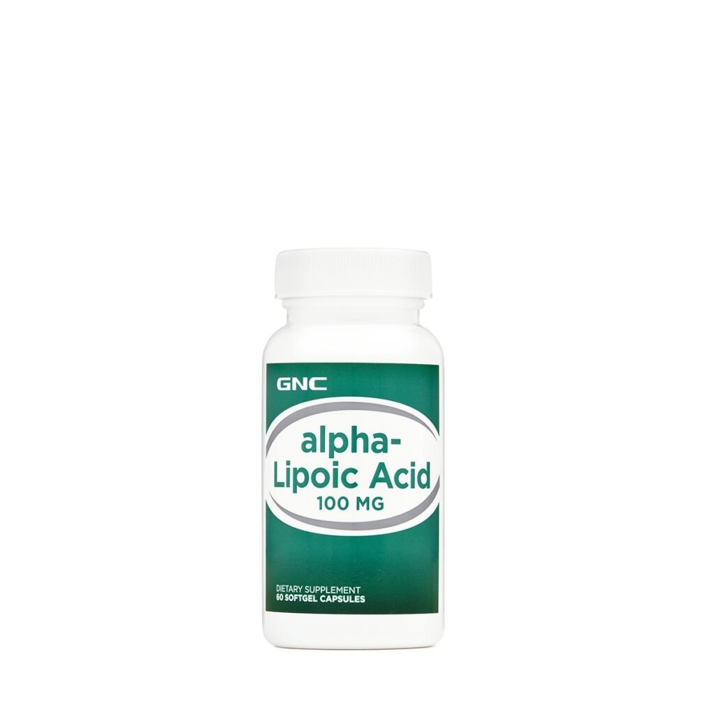 Gnc Alpha-lipoic Acid 100 Mg, Ala Acid Alfa