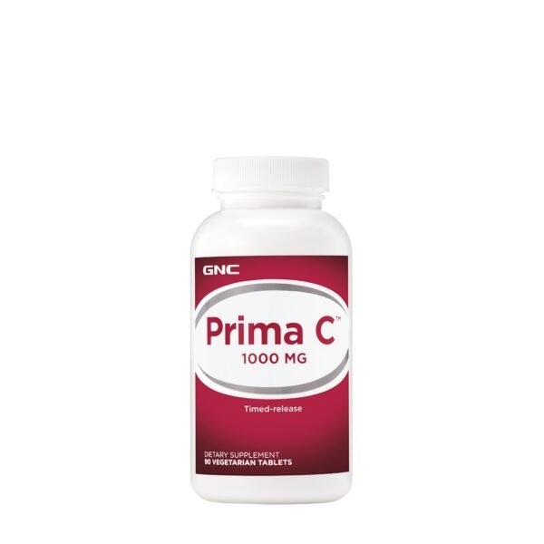 Gnc Prima C 1000 Mg, Vitamina C Liposolubila Si Hidrosolubila Cu Bioflavonoide