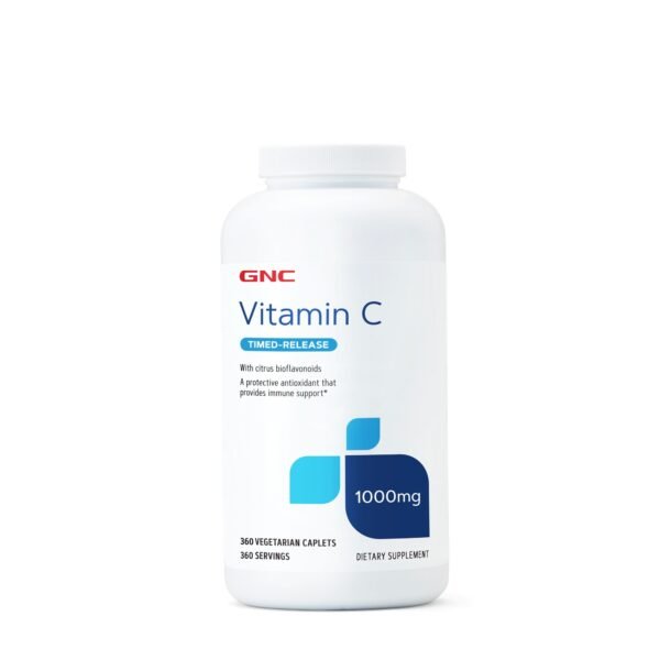 Gnc Vitamina C 1000 Mg, Cu Bioflavonoide Si Pulbere De