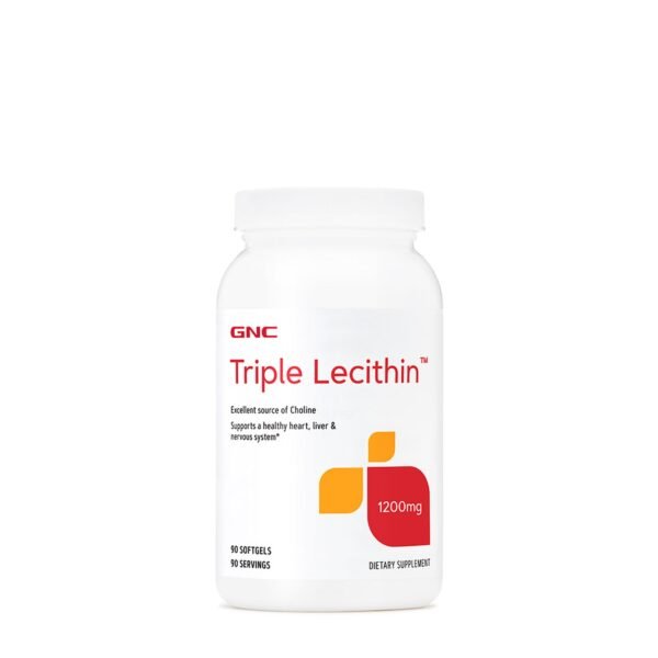 Gnc Triple Lecithin 1200 Mg, Lecitina Tripla,