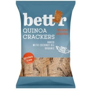 Crackers cu quinoa si boia fara gluten