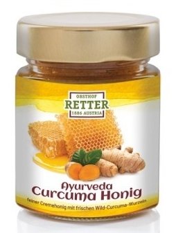 MIERE CU TURMERIC (CURCUMA) BIO