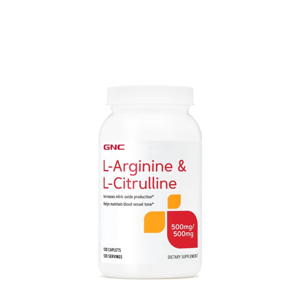 Gnc L-arginine & L-citrulline, L-arginina Si L-citrulina,