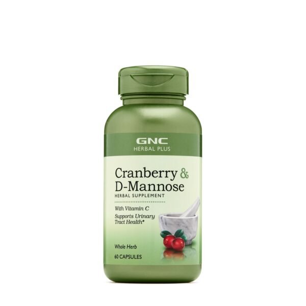 Gnc Herbal Plus Cranberry & D-mannose, Merisor Si D-manoza Cu