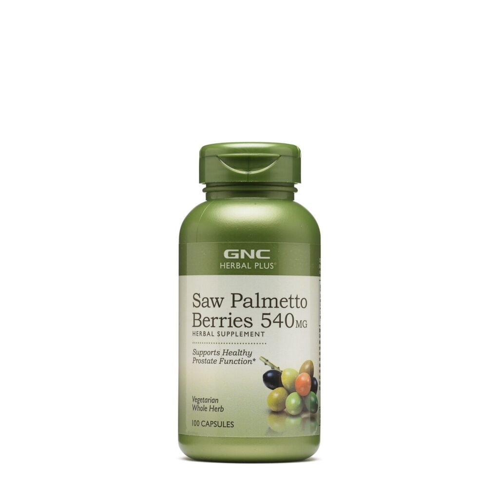 Gnc Herbal Plus Saw Palmetto Berries 540 Mg, Fructe De