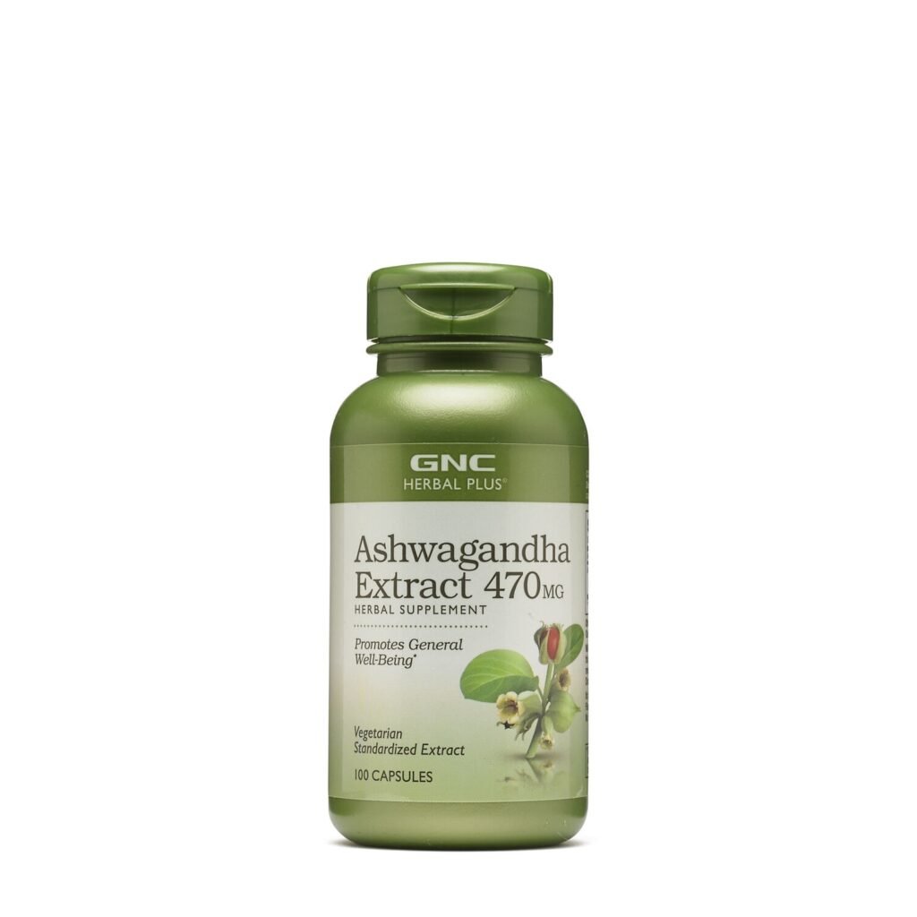 Gnc Herbal Plus Ashwagandha Extract 470 Mg,