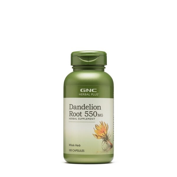 Gnc Herbal Plus Dandelion Root 550 Mg, Radacina De