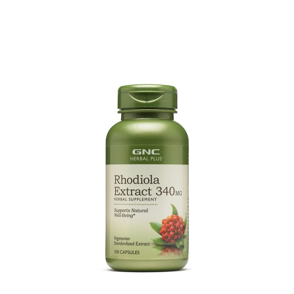 Gnc Herbal Plus Rhodiola 340mg, Extract De