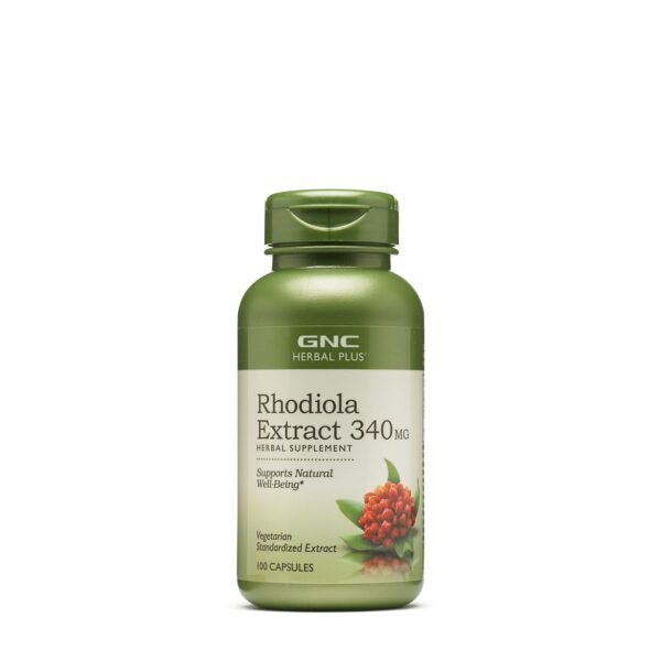 Gnc Herbal Plus Rhodiola 340mg, Extract De