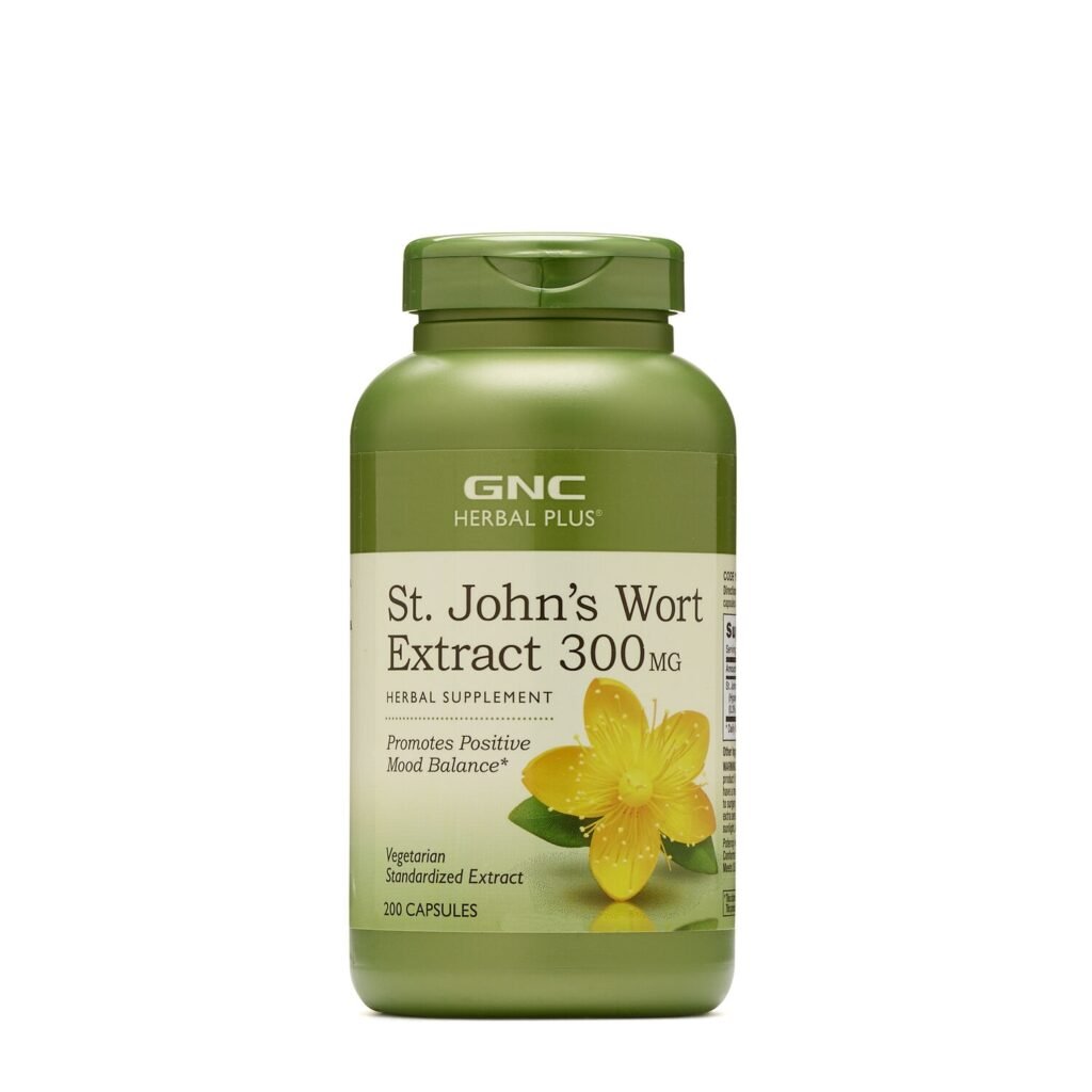 Gnc Herbal Plus St. John’s Wort, Extract Standardizat  De Sunatoare