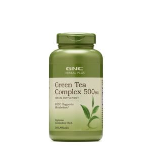 Gnc Herbal Plus Green Tea Complex 500 Mg, Complex De