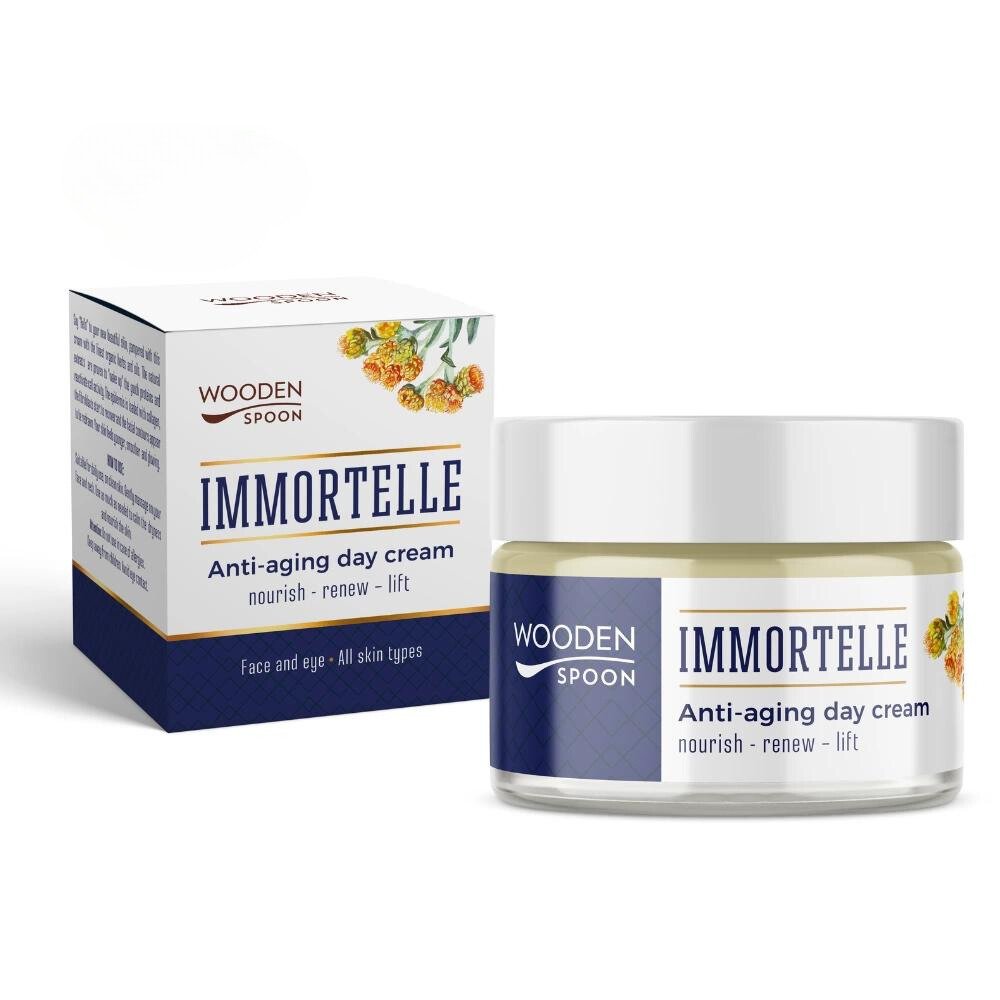 Crema Anti-Aging Immortelle, 50ml, Wooden