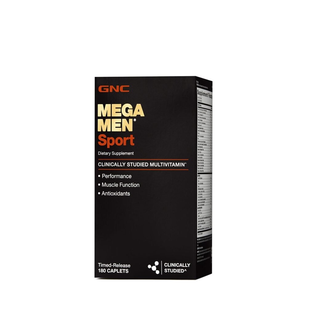 Gnc Mega Men Sport, Complex De Multivitamine Pentru