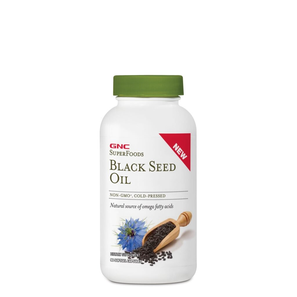 Gnc Superfoods Black Seed Oil, Ulei Din Seminte De Chimen