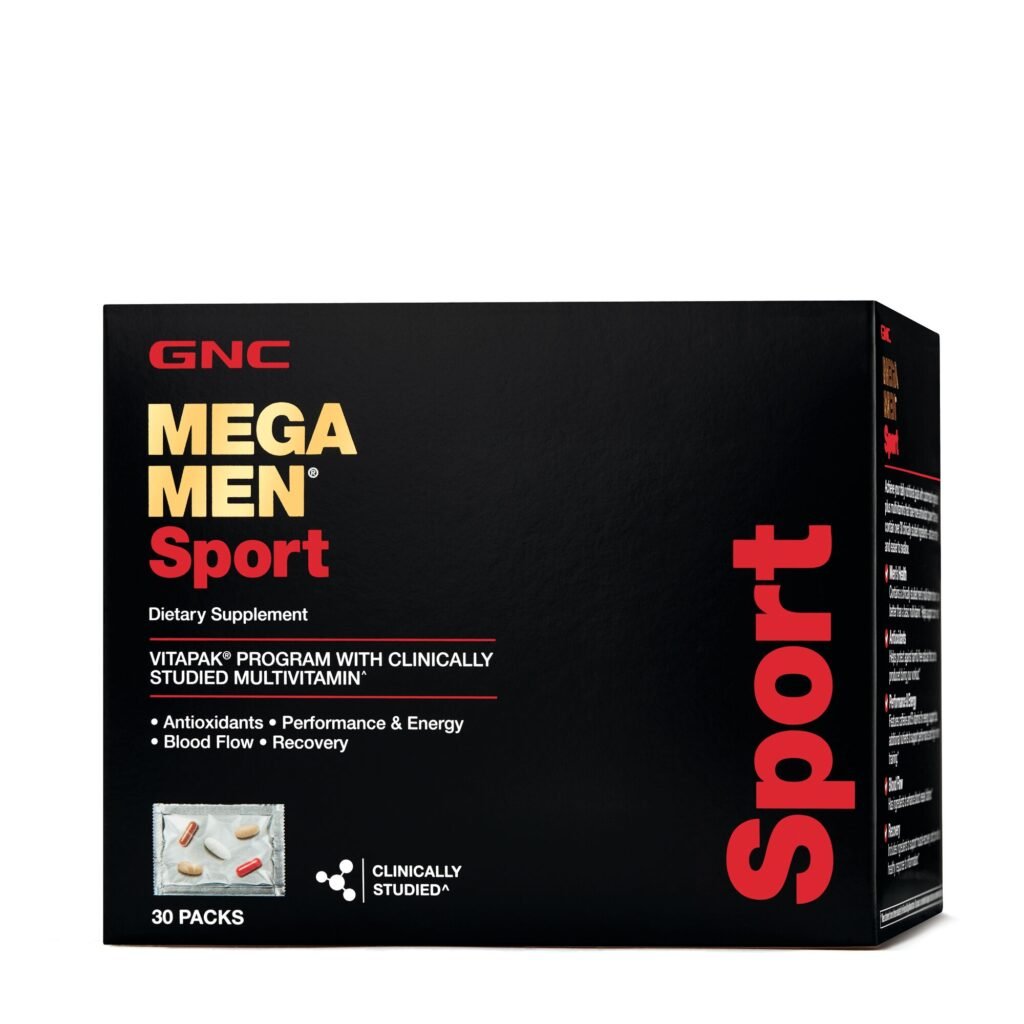 Gnc Mega Men Sport Vitapak Program, Complex De Multivitamine Pentru