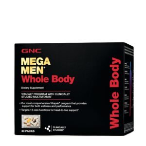 Gnc Mega Men Whole Body Vitapak Program, Complex De Multivitamine Pentru Barbati,