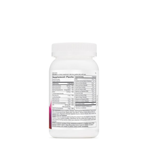 Gnc Women's Prenatal Formula With Iron, Formula Prenatala Cu Fier, 120 Tb - imagine 2