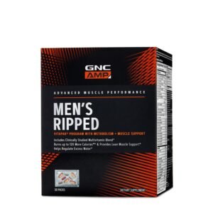 Gnc Amp Men’s Ripped Vitapak Program Complex De Multivitamine Pentru