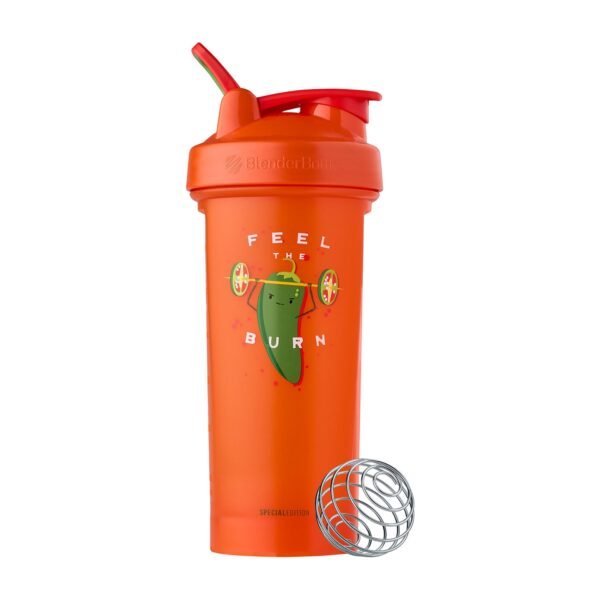 Gnc Blender Bottle Shaker Clasic, Editie Speciala Jalapeno Feel The