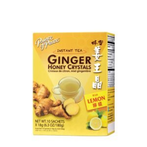 Prince Of Peace Ginger Honey Crystals, Bautura Instant Cu Ghimbir, Miere Si Lamaie, 18