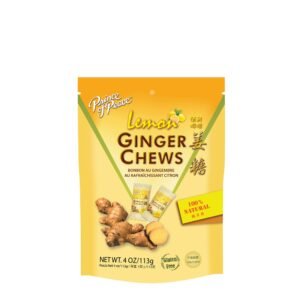 Prince Of Peace Ginger Chews, Caramele Cu Ghimbir 100% Naturale Cu Aroma