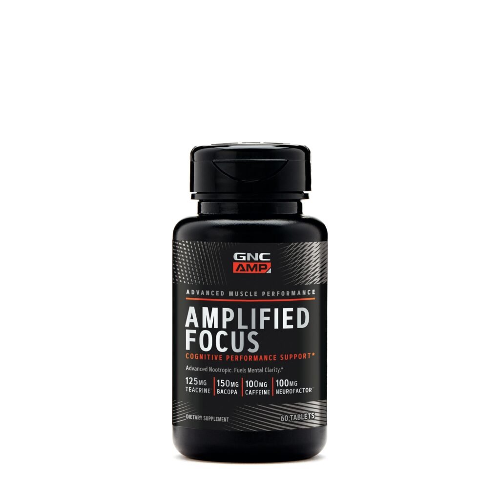 Gnc Amp Amplified Focus, 60