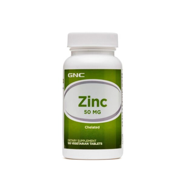 Gnc Zinc Chelat 50 Mg,