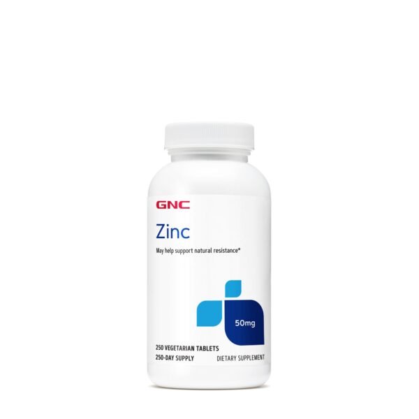 Gnc Zinc 50 Mg, 250