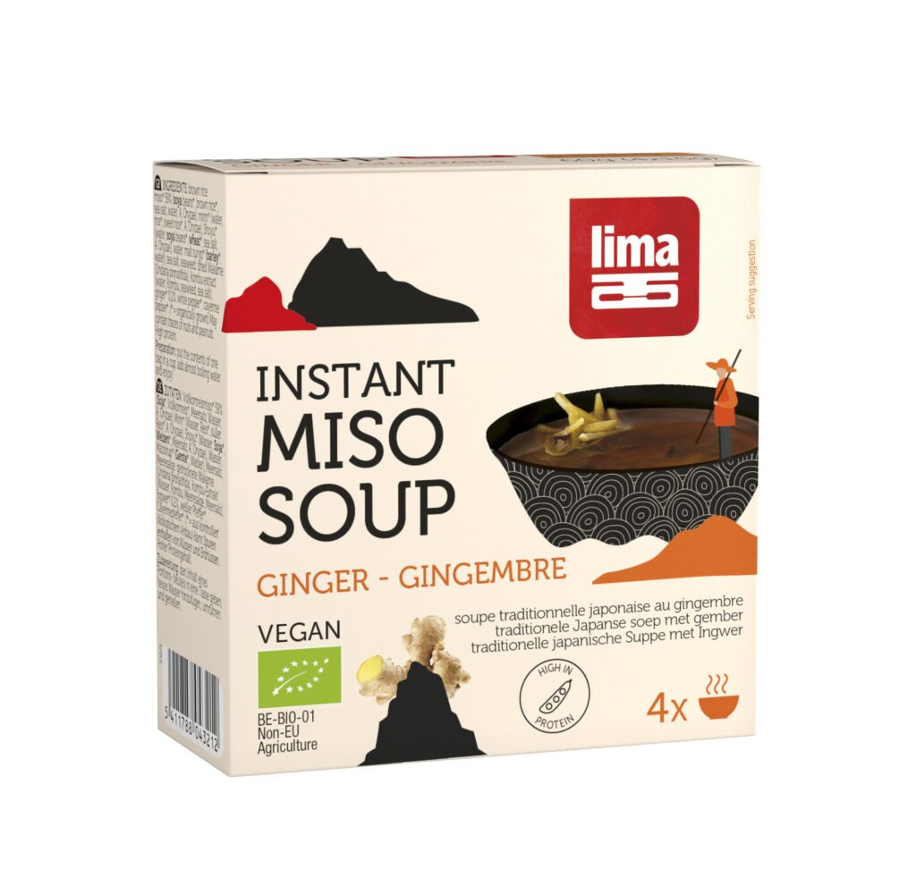 Supa Miso Instant Cu Ghimbir Eco