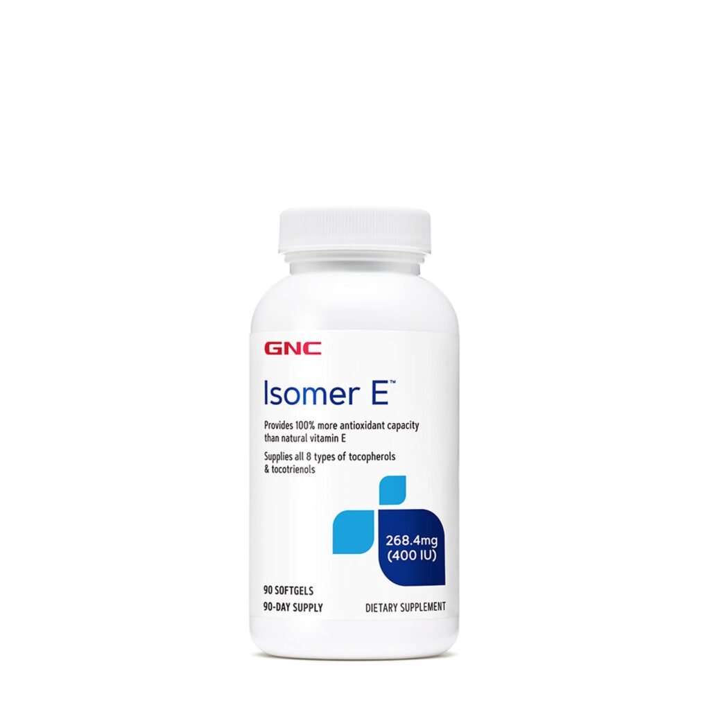 Gnc Isomer E Vitamina E Naturala Cu Mix De Tocoferoli