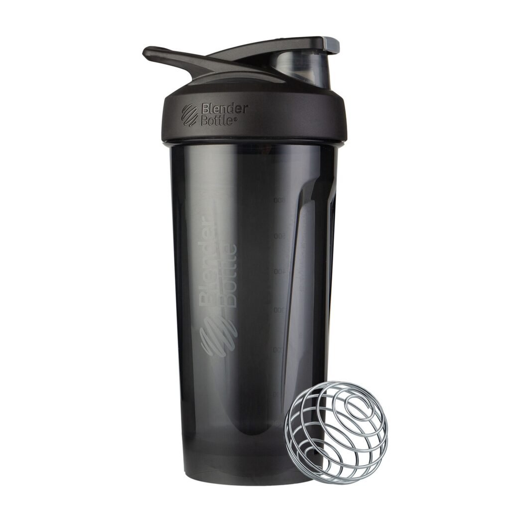 Gnc Blender Bottle Shaker Strada Tritan Negru,