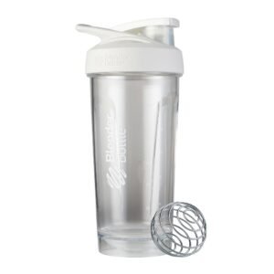 Gnc Blender Bottle Shaker Strada Tritan Alb