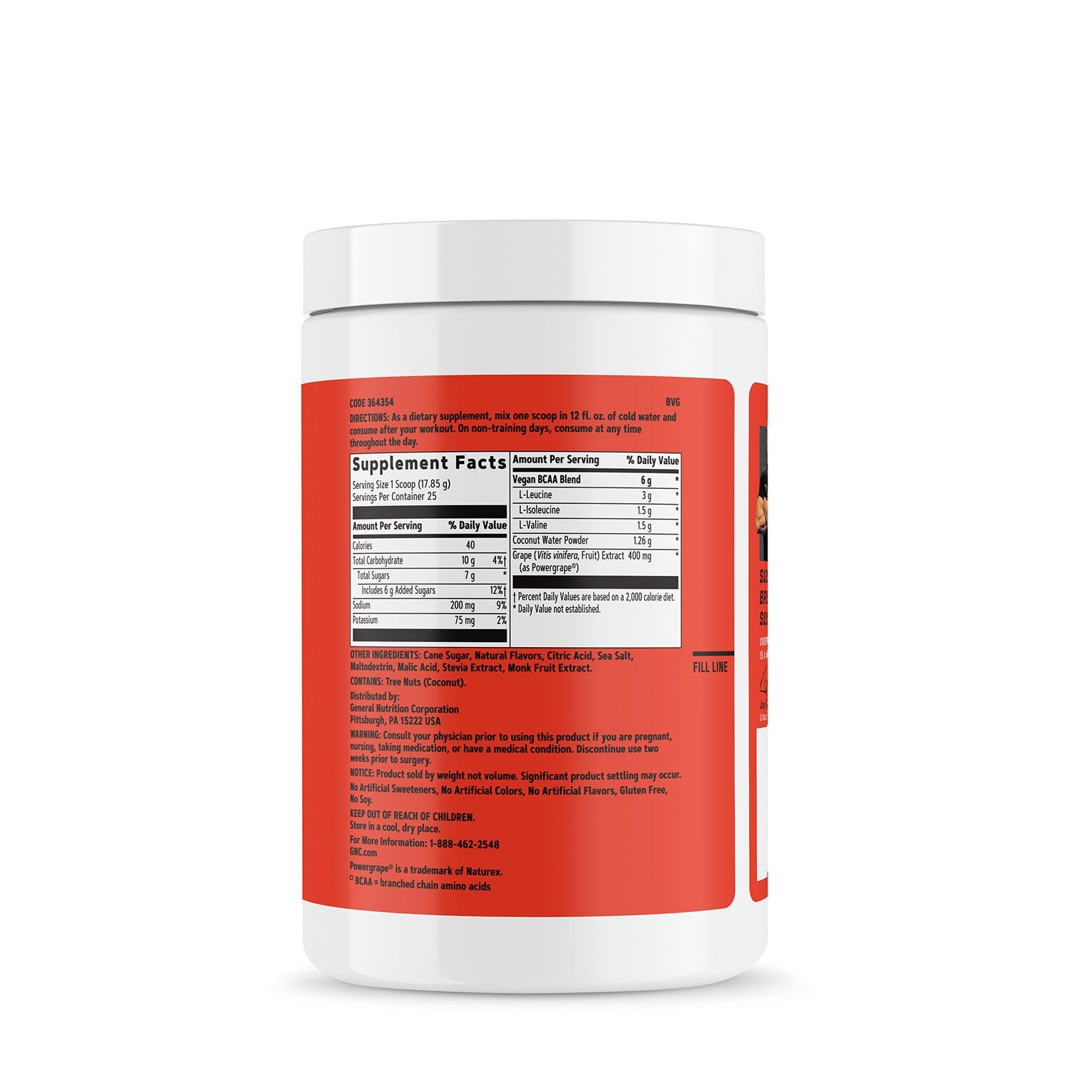 Gnc Unbreakable Performance Aminoacizi Vegetali Cu Aroma De Fructe De Padure, 446.25 G - imagine 2
