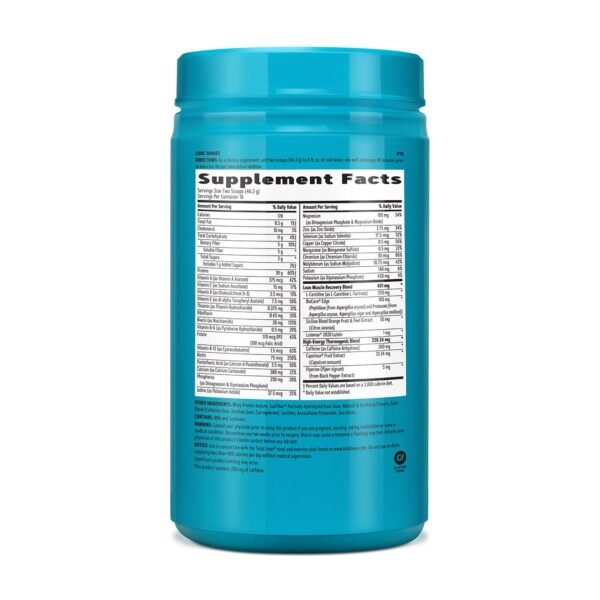 Gnc Total Lean Lean Shake Burn, Shake Proteic, Cu Aroma De Vanilie, 739.2 G - imagine 2