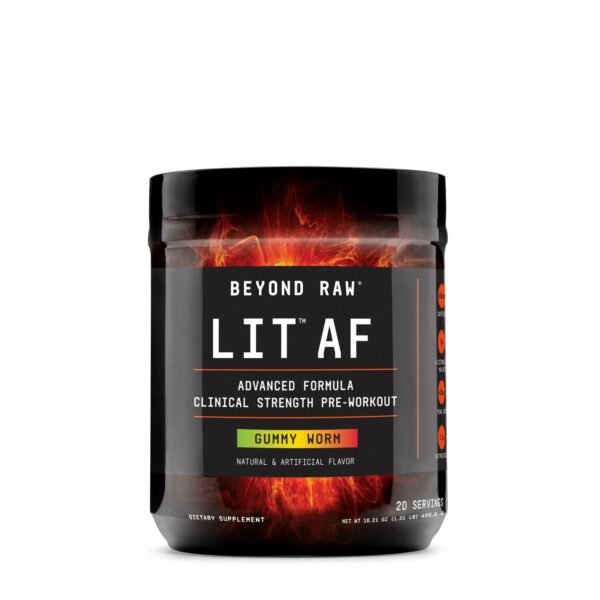 Gnc Beyond Raw Lit Af, Formula Pre-workout, Cu Aroma