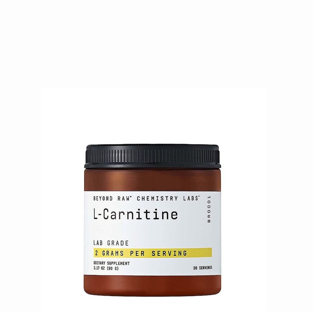 Beyond Raw Chemistry Labs L-carnitine, L-carnitina,