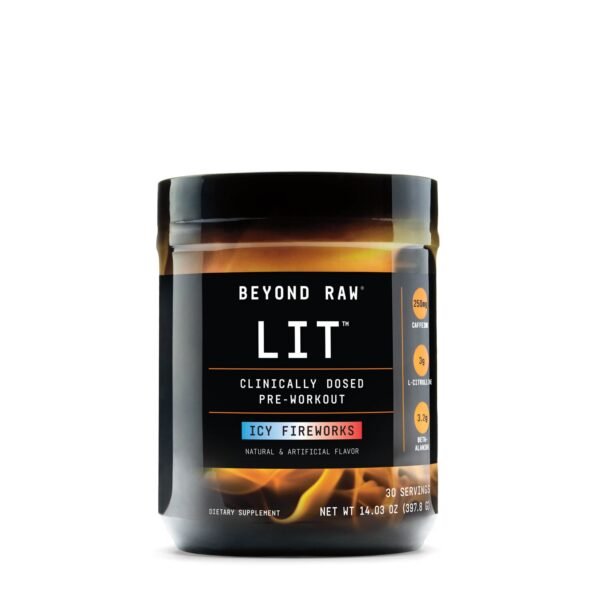 Gnc Beyond Raw Lit Pre Workout Cu Aroma De Icy